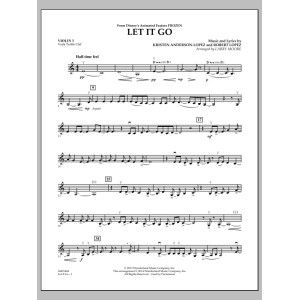 Let It Go (from Frozen) - Violin 3 (Viola Treble Clef)