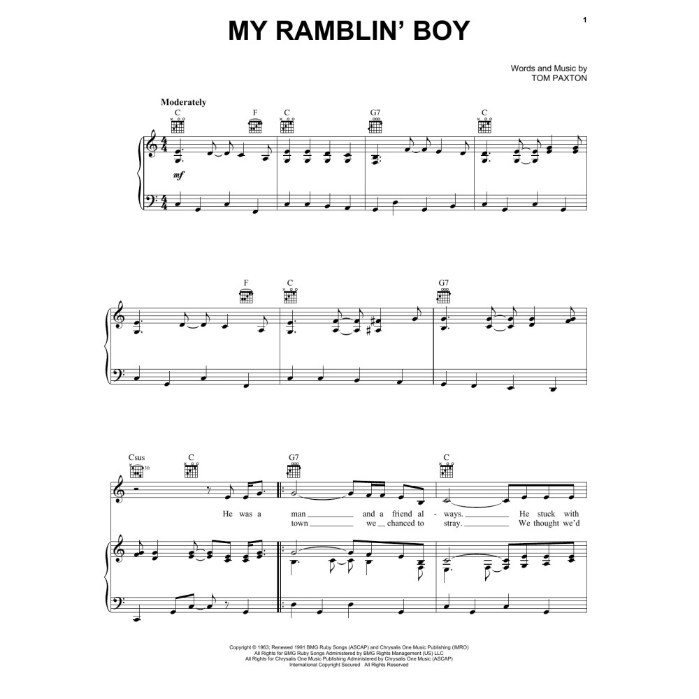 My Ramblin' Boy