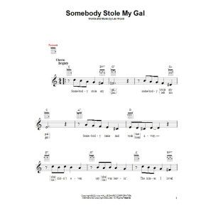 Somebody Stole My Gal