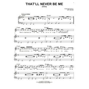 That'll Never Be Me (Solo)