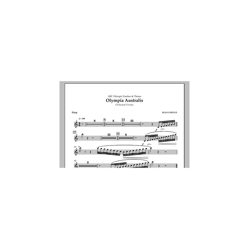 Olympia Australis (Orchestra) - Harp