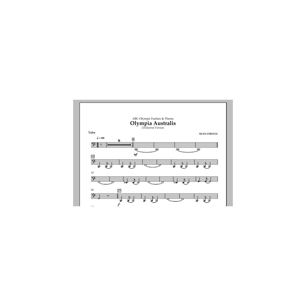 Olympia Australis (Orchestra) - Tuba