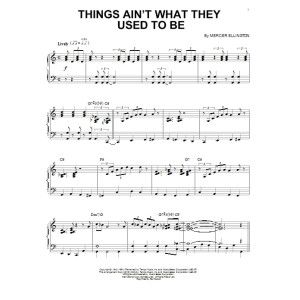 Things Ain't What They Used To Be