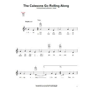 The Caissons Go Rolling Along