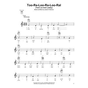 Too-Ra-Loo-Ra-Loo-Ral (That's An Irish Lullaby)