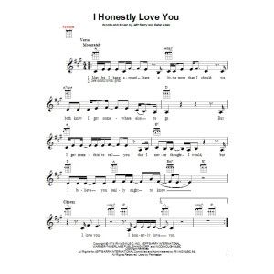 I Honestly Love You (from The Boy From Oz)