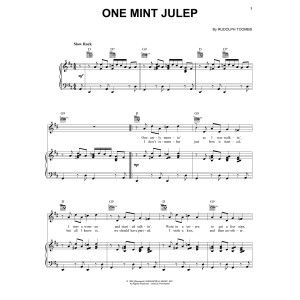 One Mint Julep