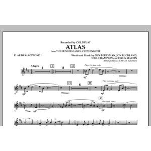 Atlas (from The Hunger Games: Catching Fire) - Eb Alto Saxophone 1