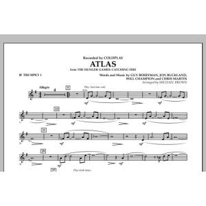 Atlas (from The Hunger Games: Catching Fire) - Bb Trumpet 1