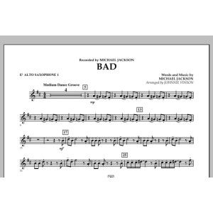 Bad - Eb Alto Saxophone 1
