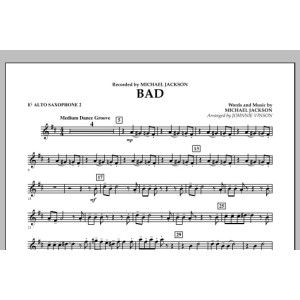 Bad - Eb Alto Saxophone 2