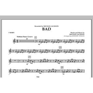 Bad - F Horn