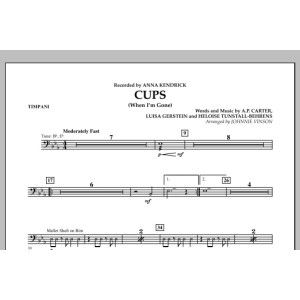 Cups (When I'm Gone) - Timpani