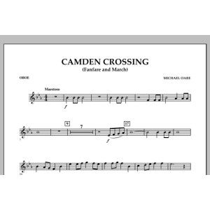 Camden Crossing (Fanfare und Marsch) - Oboe