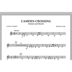 Camden Crossing (Fanfare and March) - Bb Bass Clarinet