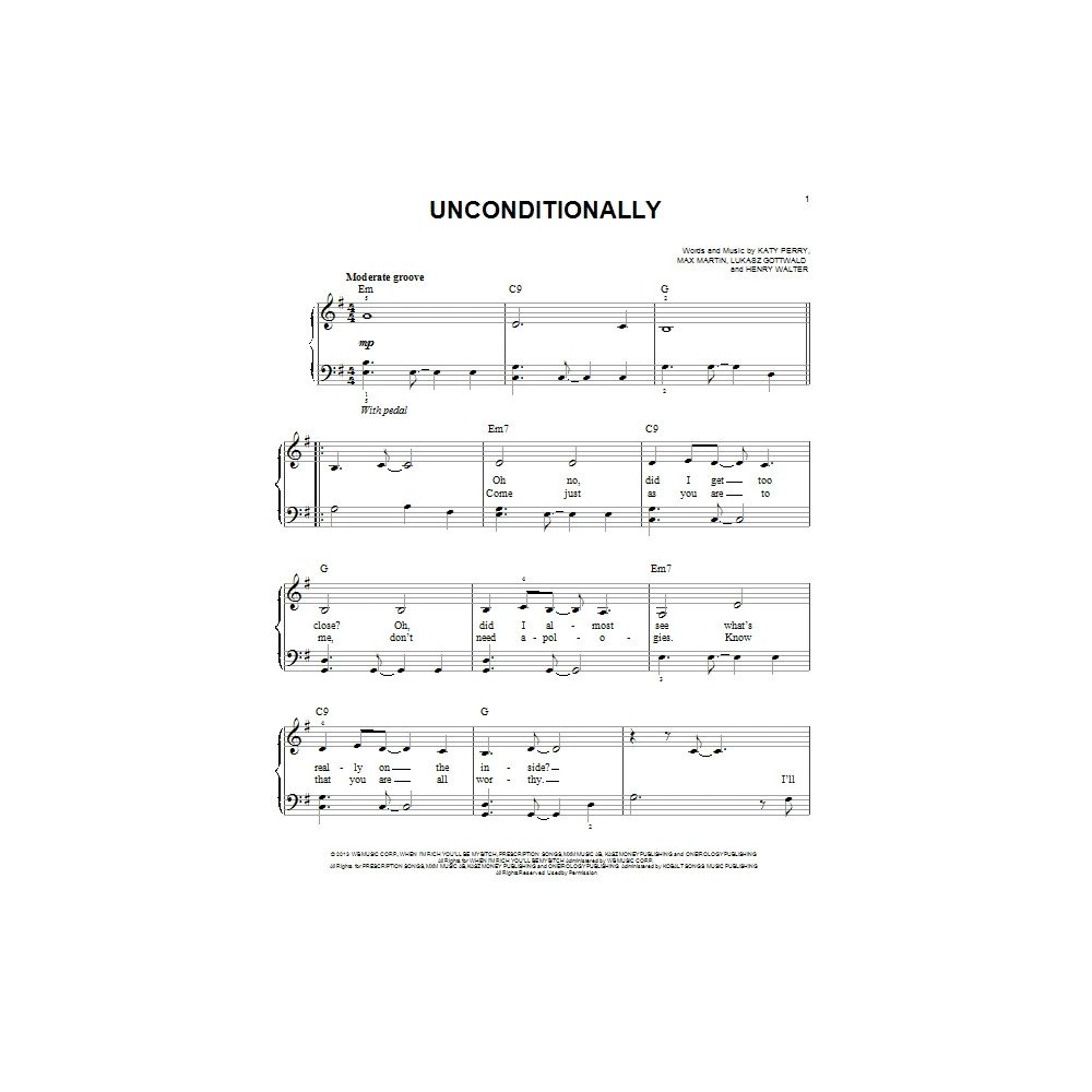 Unconditionally