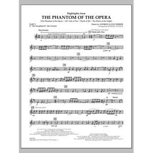 Highlights aus The Phantom of the Opera - Pt.3 - Eb Altsaxophon/Altklarinette