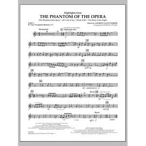 Highlights from The Phantom of the Opera - Pt.4 - Bb Tenor Sax/Bar. T.C.