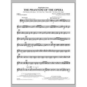 Highlights from The Phantom of the Opera - Pt.5 - Eb Baritone Saxophone