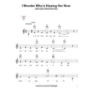 I Wonder Who's Kissing Her Now