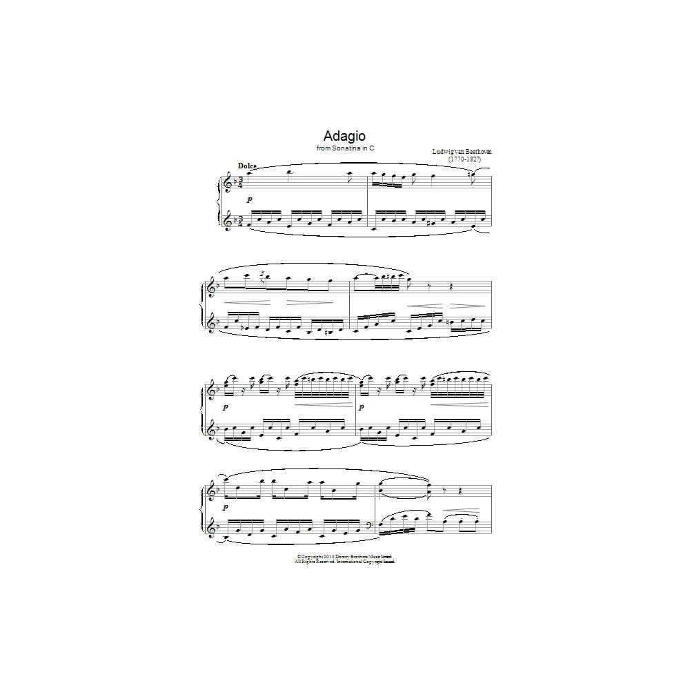 Adagio Sonatina In C