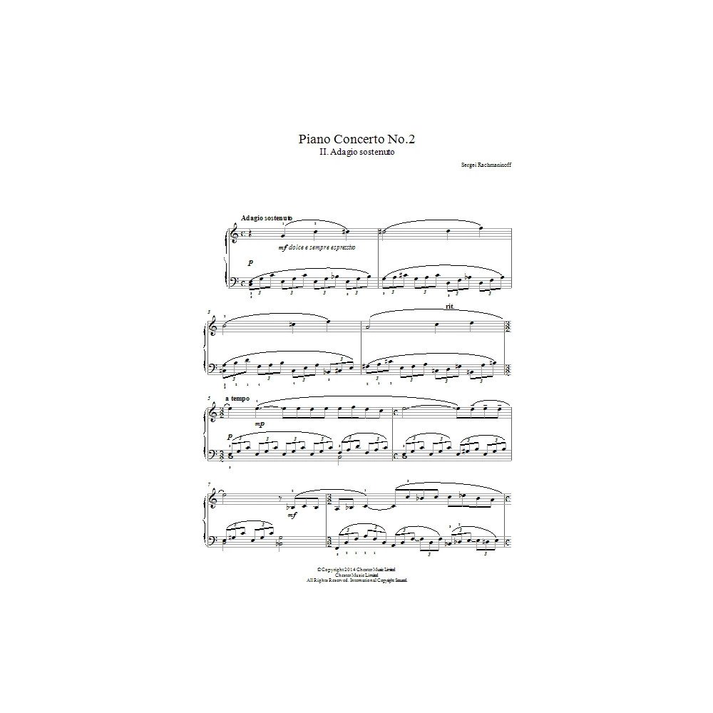 Piano Concerto No.2 - 2nd Movement