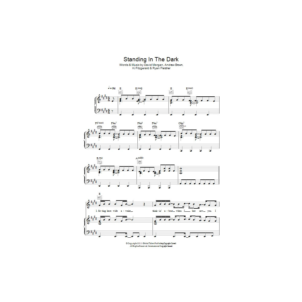 Standing In The Dark