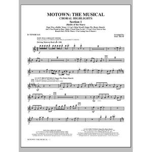 Motown: The Musical (Choral Highlights) - Tenor Sax