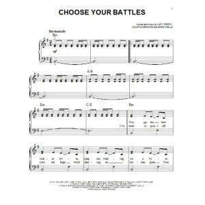 Choose Your Battles
