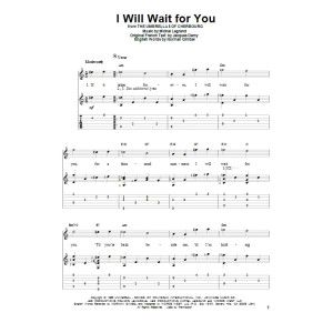 I Will Wait For You