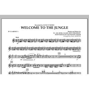 Welcome to the Jungle - Bb Clarinet 1
