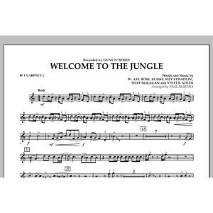 Welcome to the Jungle - Bb Clarinet 2
