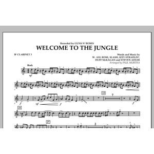 Welcome to the Jungle - Bb Clarinet 3