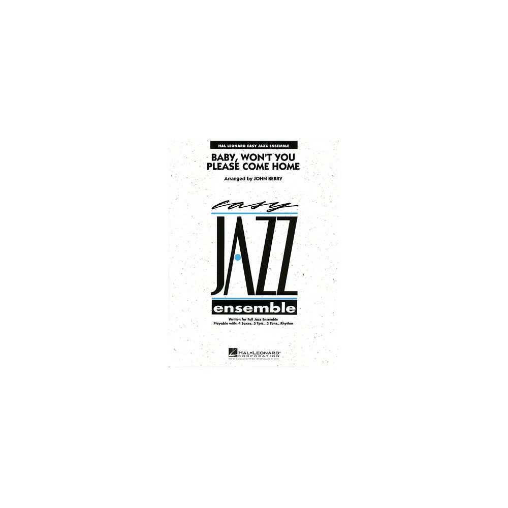 Baby, Won''t You Please Come Home - Alto Sax 1