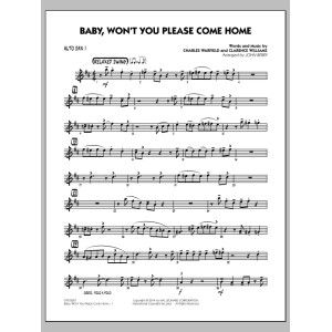 Baby, Won''t You Please Come Home - Alto Sax 1