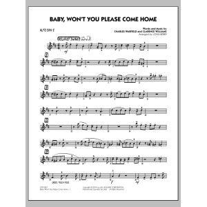 Baby, Won't You Please Come Home - Alto Sax 2