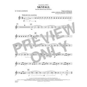 Skyfall - Bb Tenor Saxophone