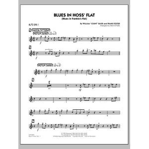 Blues in Hoss' Flat (Blues in Frankie's Flat) - Alto Sax 1