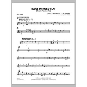 Blues in Hoss' Flat (Blues in Frankie's Flat) - Alto Sax 2
