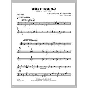 Blues in Hoss' Flat (Blues in Frankie's Flat) - Tenor Sax 2