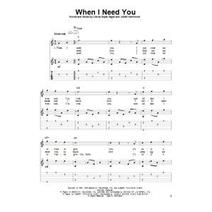 When I Need You