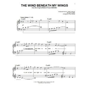 The Wind Beneath My Wings (arr. Phillip Keveren)