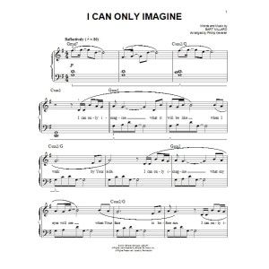 I Can Only Imagine (arr. Phillip Keveren)