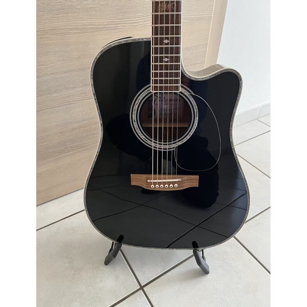 Takamine SW341SC Steve Wariner Electroacústica, Negra