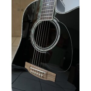 Takamine SW341SC Steve Wariner Electroacústica, Negra
