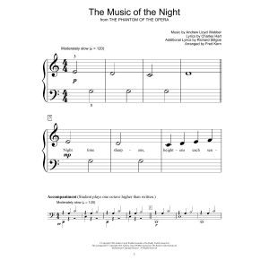 The Music Of The Night (from The Phantom Of The Opera) (arr. Fred Kern)