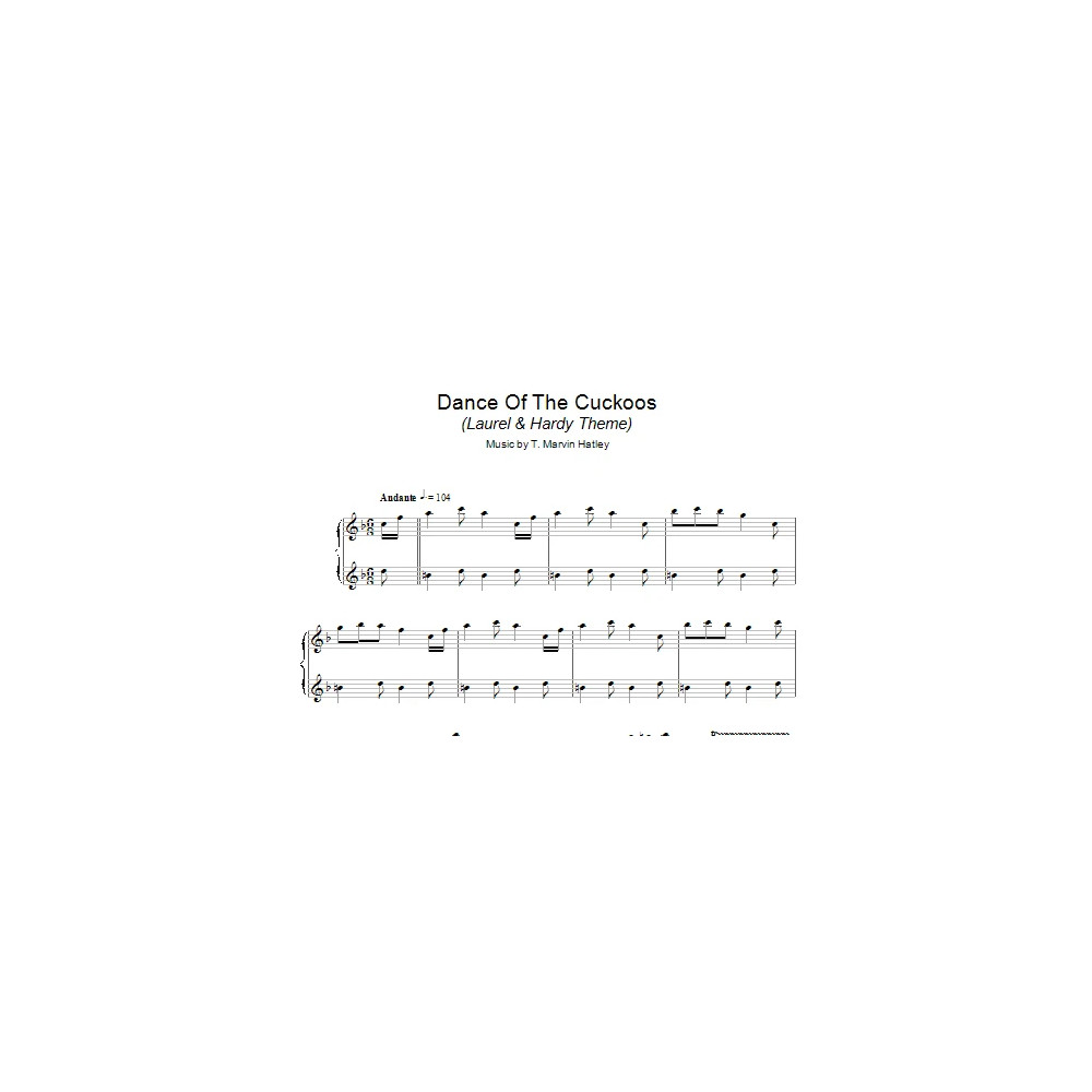 Dance Of The Cuckoos (Laurel and Hardy Theme)