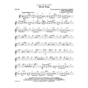 Over You - Guitar