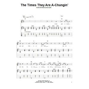 The Times They Are A-Changin'
