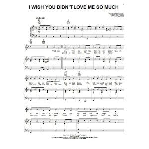 I Wish You Didn't Love Me So Much